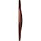 Ekena Millwork Trinity Ceiling Medallion (Fits Canopies up to 3"), Hand-Painted Antique Copper, 22"OD x 1 3/4"P CM22TNACS - alternate 2